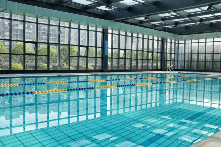 Local Authority public swimming pool in a Leisure Centre